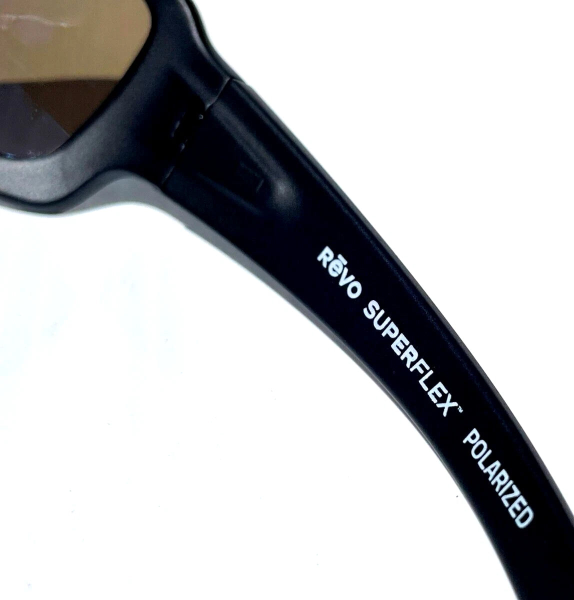 REVO MAVERICK Matte Black SuperFlex POLARIZED Blue Lens Sunglass RE 1098N 01 BL