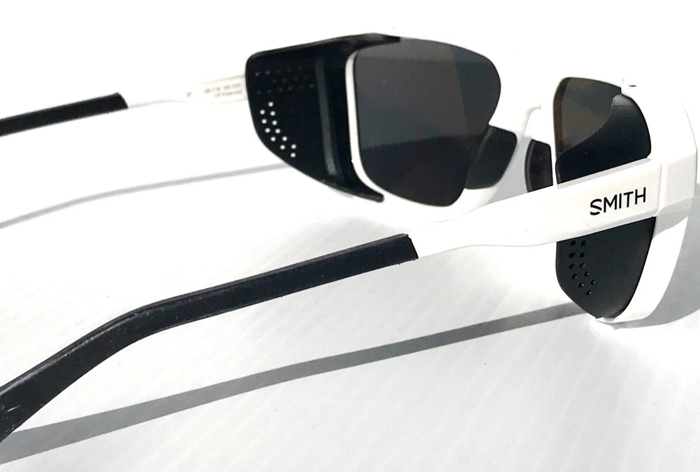 Smith Optics EMBARK White Frame ChromaPop POLARIZED Platinum Mirror Lens Sunglass