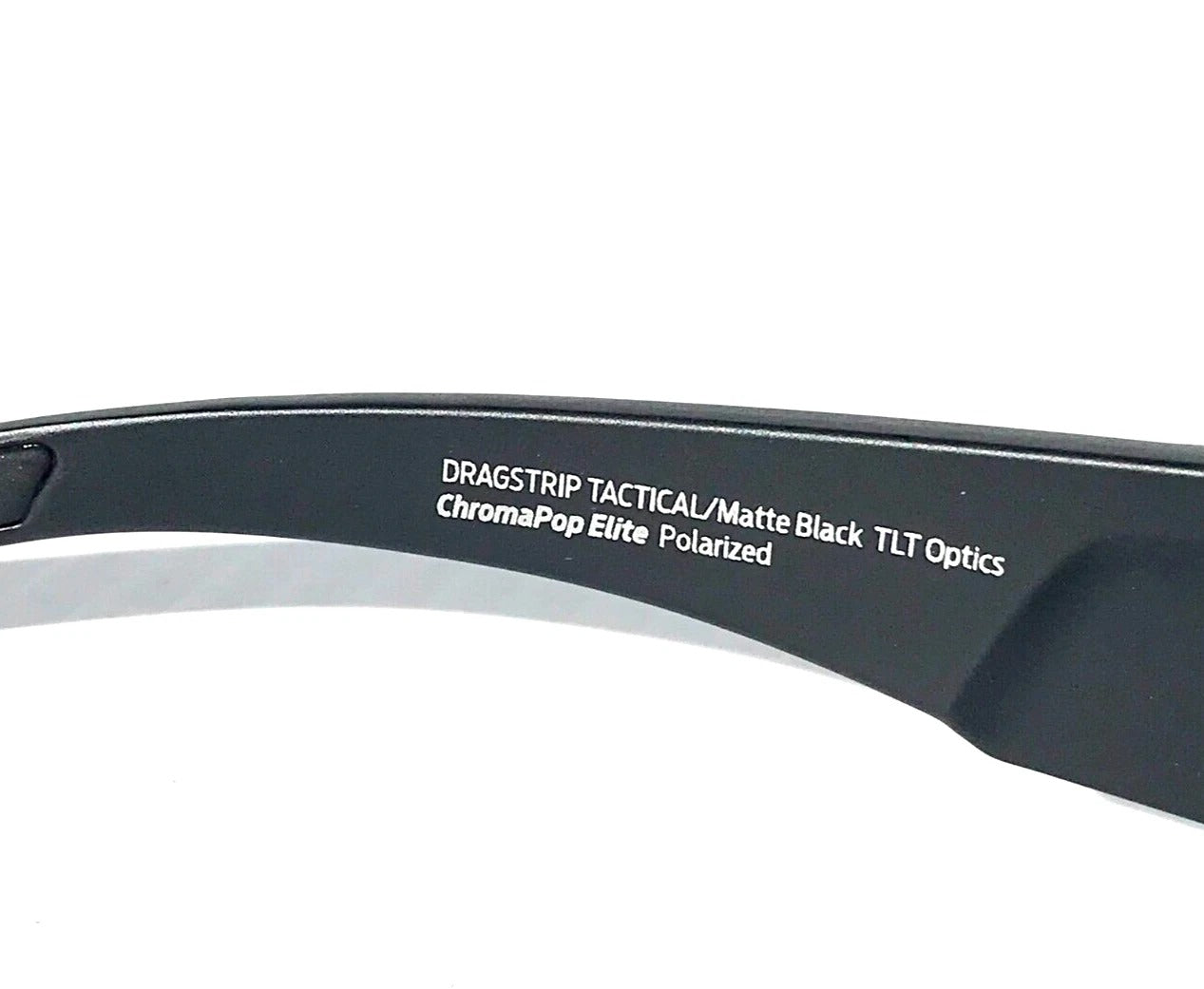Smith Optics DRAGSTRIP TACTICAL Matte Black Frame ChromaPop POLARIZED Gray Green Lens Sunglass