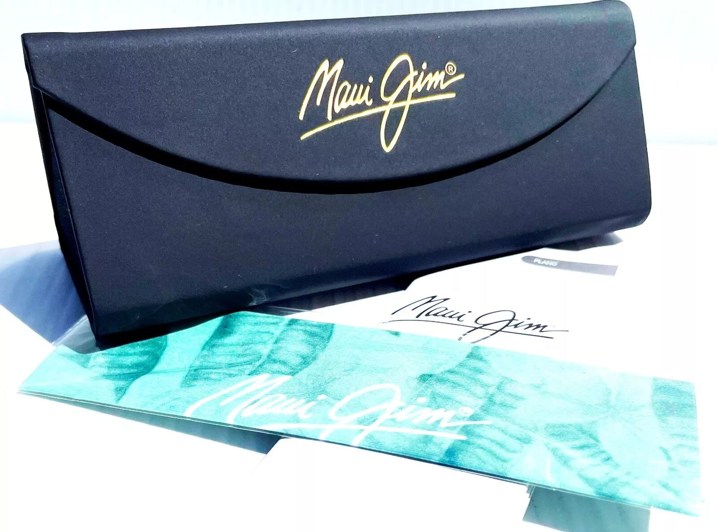 Maui Jim VIOLET LAKE Transparent Clear Frame POLARIZED Maui Blue Lens Sunglass B843-11