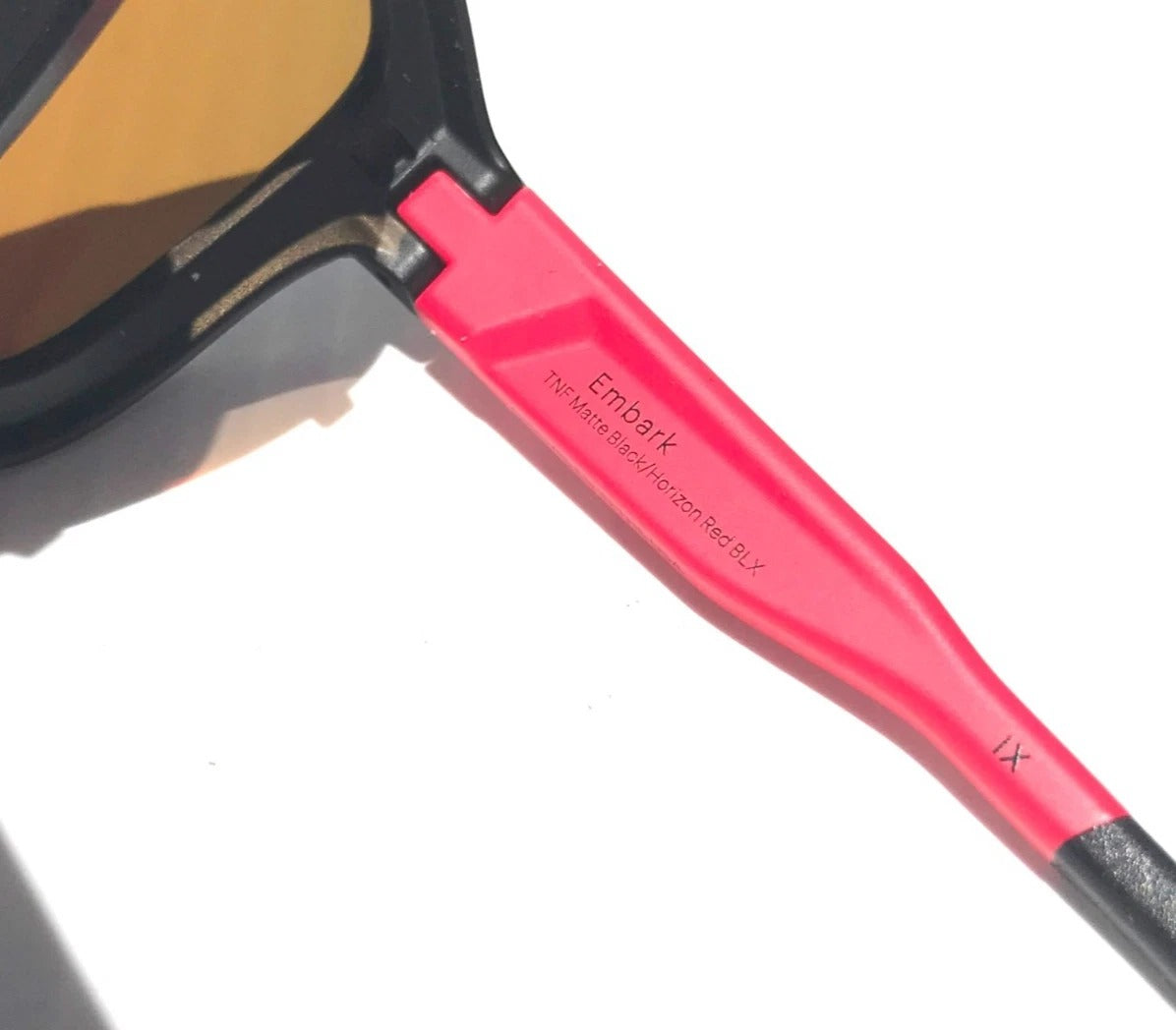 Smith Optics EMBARK Matte Black Horizon Red Frame ChromaPop POLARIZED Red Mirror Sunglass