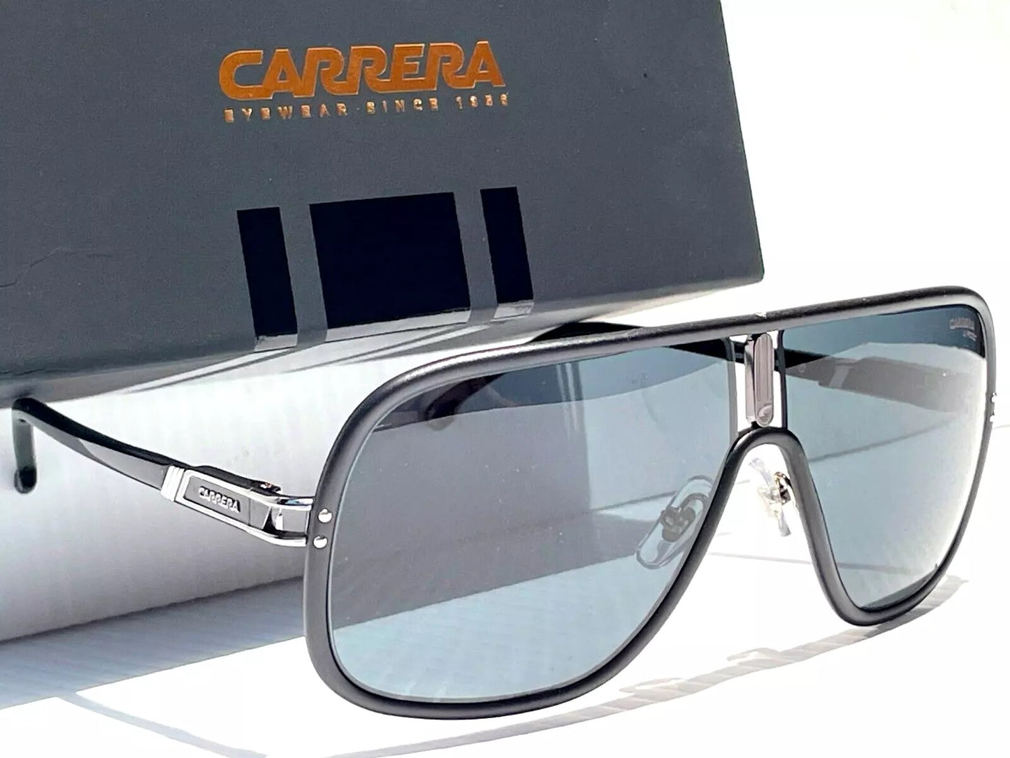 CARRERA Flaglab 11 Matte Black Frame Grey Lens Sunglass 003IR