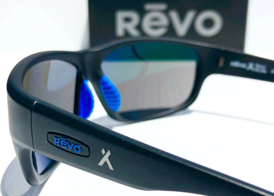 REVO CAPER BEAR GRYLLS Matte Black POLARIZED Gray Lens Sunglass RE 1092 01 GY
