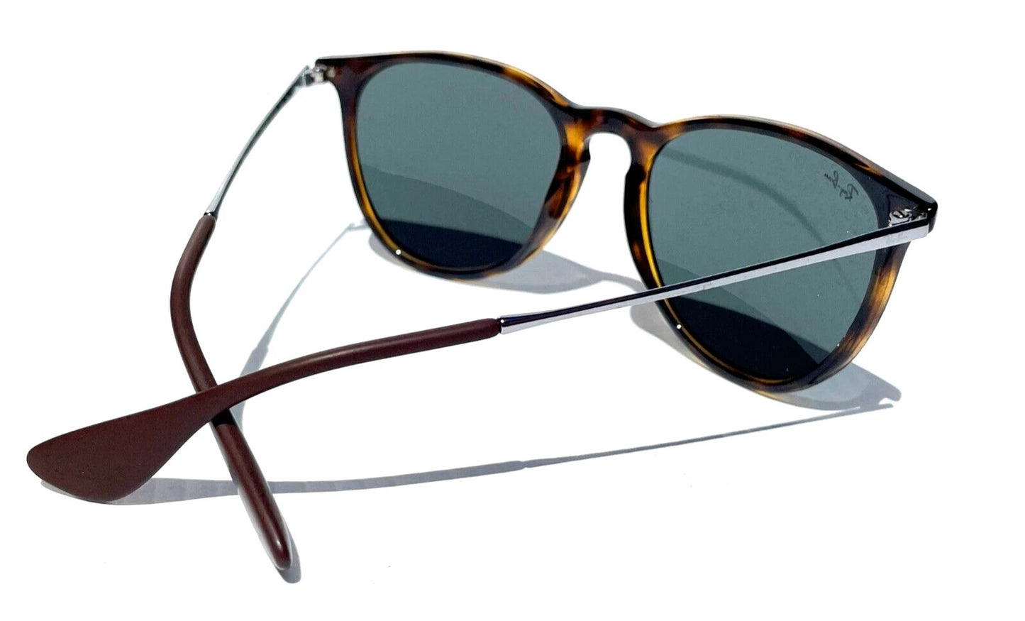 Ray Ban ERIKA Tortoise Frame Dark Green Grey Lens Sunglass RB 4171 710/71