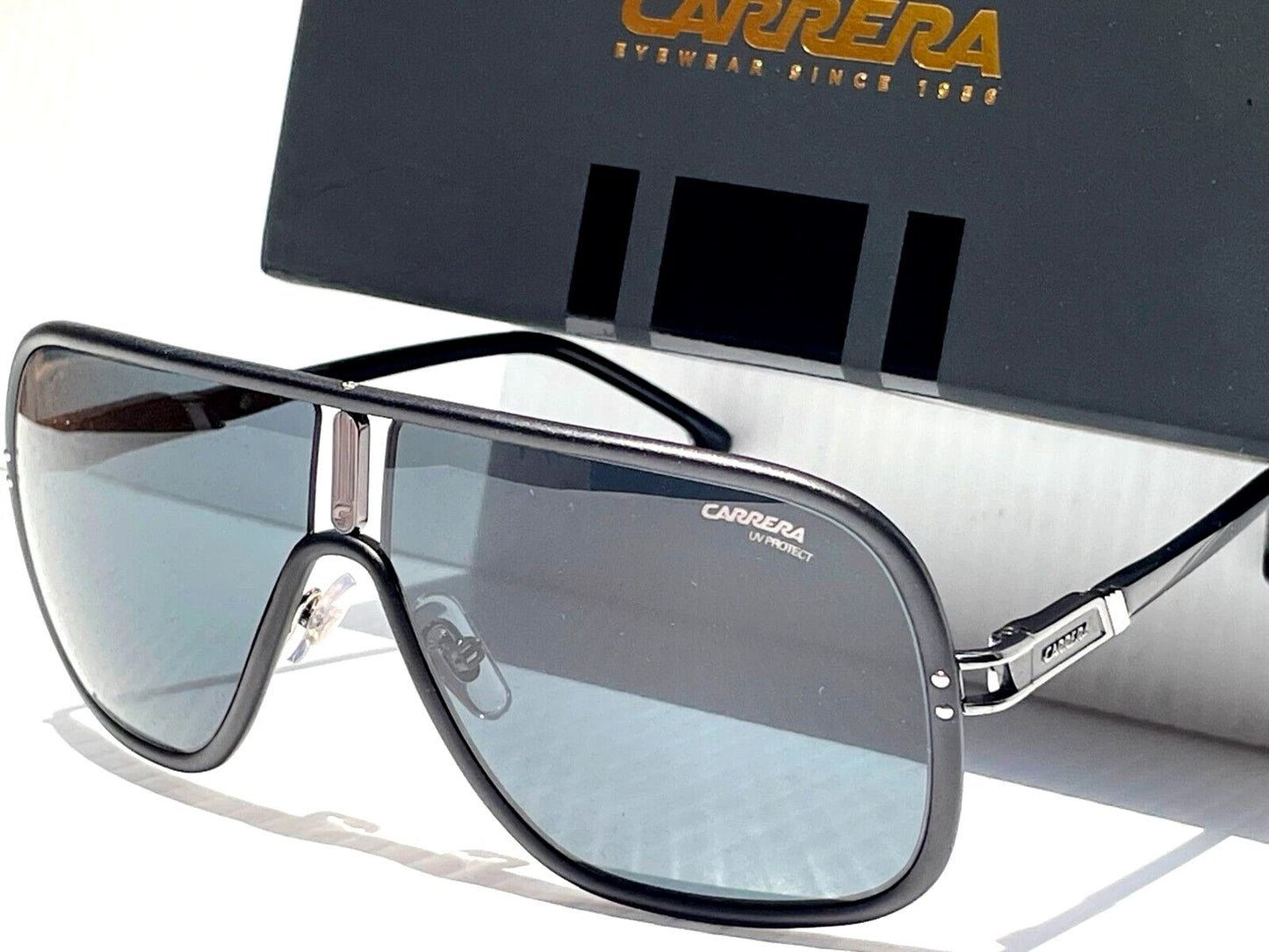 CARRERA Flaglab 11 Matte Black Frame Grey Lens Sunglass 003IR