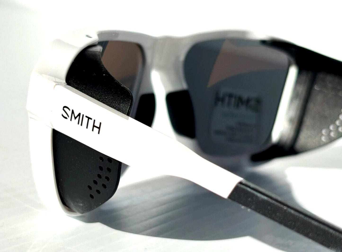 Smith Optics EMBARK White Frame ChromaPop POLARIZED Platinum Mirror Lens Sunglass
