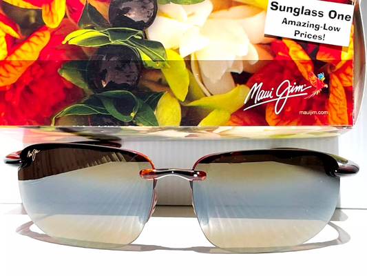 Maui Jim HOOKIPA XL Tortoise POLARIZED Bronze Lens Sunglass H456-10