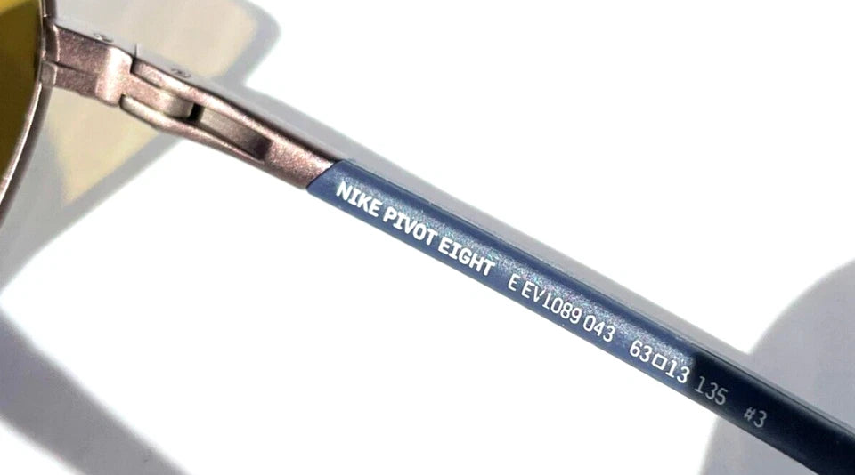 NIKE PIVOT EIGHT Satin Pewter Frame Outdoor Tint Terrain Lens Sunglass CW1089 043