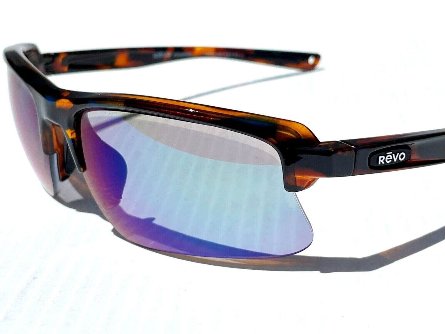 REVO ANNIKA 2 Blue Tortoise POLARIZED Evergreen Lens Sunglass RE 1203 22 GNP