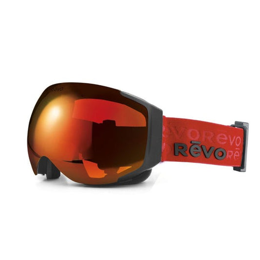 NEW Revo GOGGLES Flex No. 2 Matte Gray POLARIZED Photochromic Solar Orange Lens