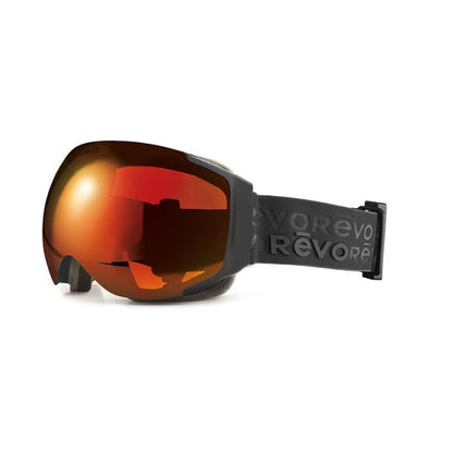 NEW Revo GOGGLES Flex No. 2 Matte Black POLARIZED Photochromic Solar Orange Lens