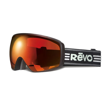 Revo GOGGLES Snowbird No. 13 Matte Black POLARIZED Photochromic Solar Orange Lens