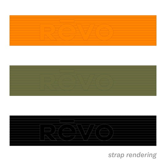 Revo GOGGLES Carver No. 8 Matte Black POLARIZED Photochromic Solar Orange Lens