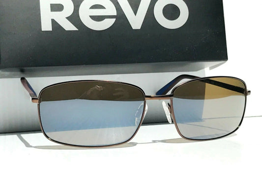 REVO TATE Brown Wire Alloy POLARIZED Brown Terra Lens Sunglass RE 1079 02 BR