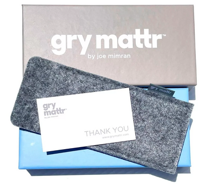 Gry Mattr DESIGNER READERS Matte Slate Blue SUAVE Blue Light Blocking Eyewear