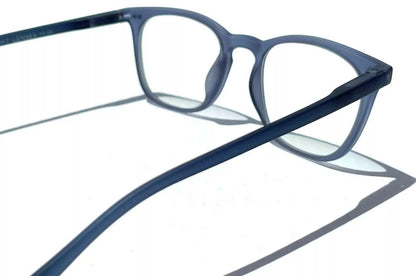 Gry Mattr DESIGNER READERS Matte Slate Blue SUAVE Blue Light Blocking Eyewear