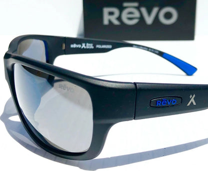 REVO CAPER BEAR GRYLLS Matte Black POLARIZED Gray Lens Sunglass RE 1092 01 GY