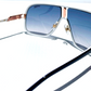 CARRERA Flaglab 11 in White Frame with Gradient Blue Lens Sunglass VK608