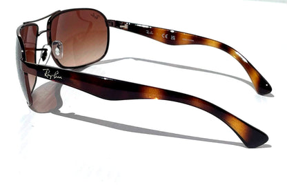 Ray Ban Bronze Tortoise UV PROTECTION Bronze Gradient Lens Sunglass RB3492 014/85