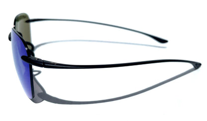 Maui Jim KOMOHANA Matte Black Frame POLARIZED Maui Green Small Sunglass GM446-2M