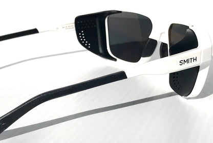 Smith Optics EMBARK White Frame ChromaPop POLARIZED Platinum Mirror Lens Sunglass