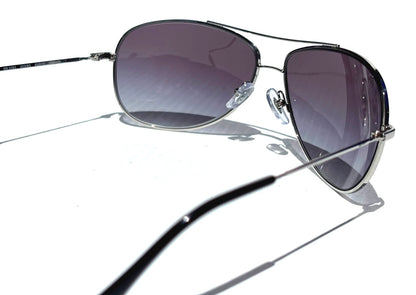 Ray Ban AVIATOR Silver Frame Grey Gradient Lens Sunglass RB3293 003/8G