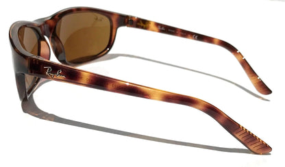 Ray Ban Tortoise Brown UV PROTECTIVE Brown Lens Sunglass RB4114 642/73