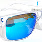 Oakley HOLBROOK XL in Clear Frame with POLARIZED PRIZM Sapphire Blue Lens Sunglass oo9417-07