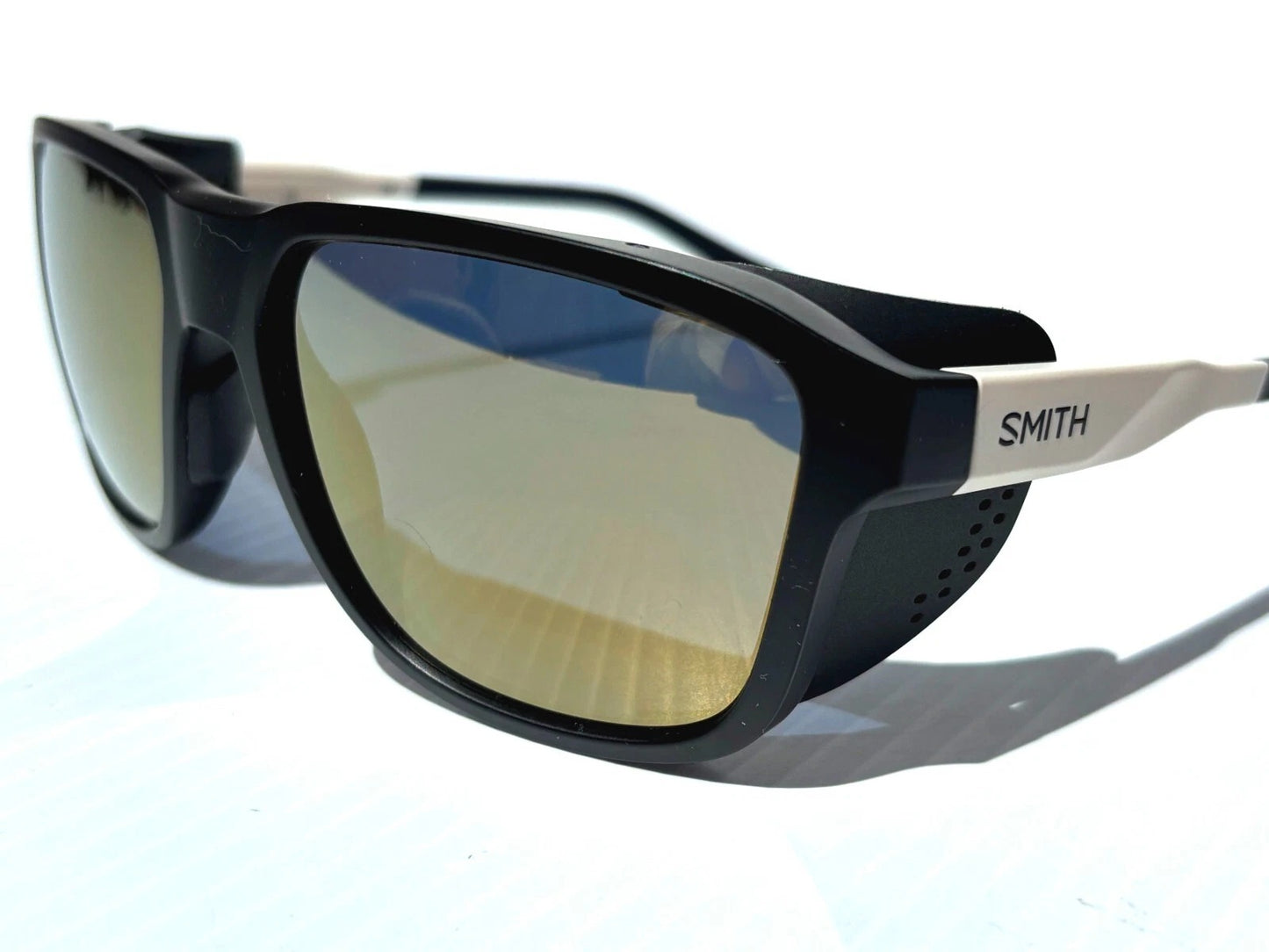 Smith Optics EMBARK North Face Black & White POLARIZED Gold Mirror Lens Sunglass TNF