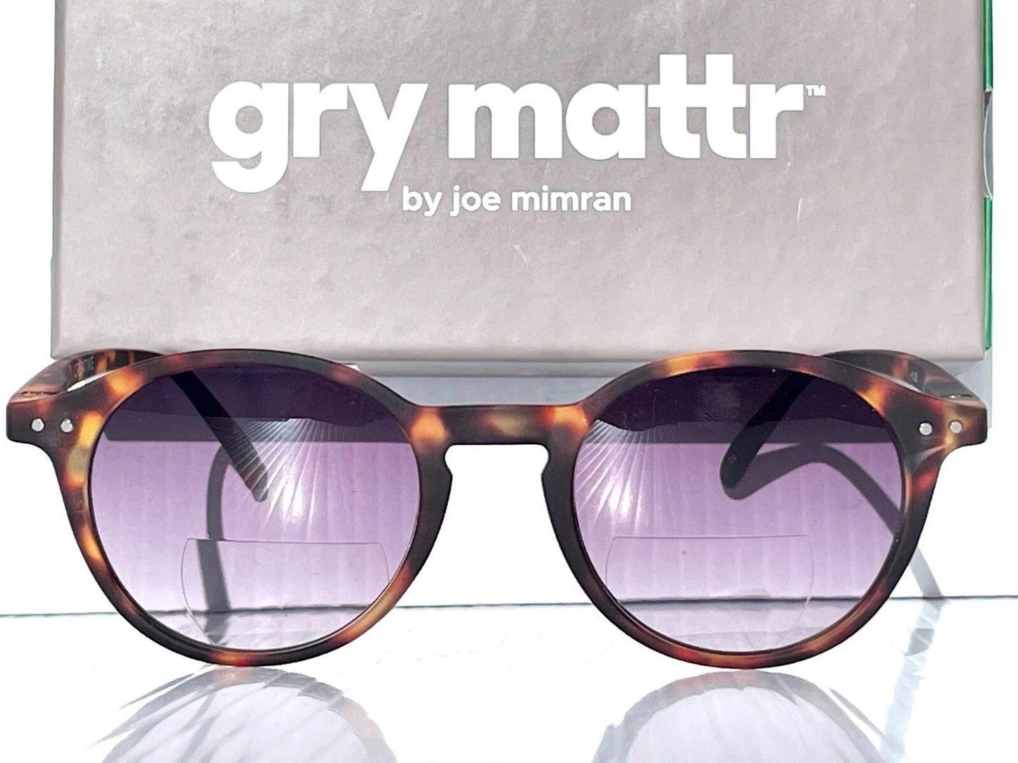Gry Mattr DESIGNER SUN READERS CREATIVE Matte Tokyo Tortoise Bifocal Sunglass