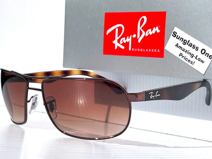 Ray Ban Bronze Tortoise UV PROTECTION Bronze Gradient Lens Sunglass RB3492 014/85