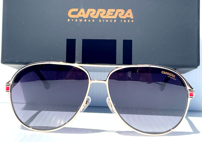 CARRERA Polished Gold Tortoise Frame Grey Lens Sunglass 1051/S 06J9O