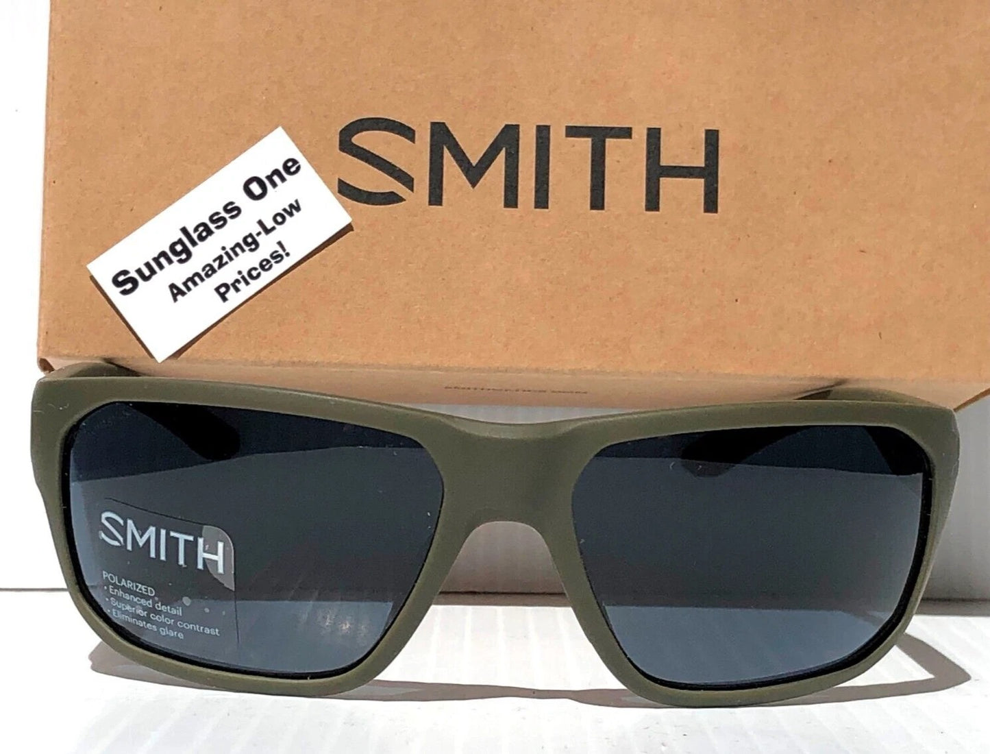 Smith Optics ARVO Matte Moss ChromaPop POLARIZED Black Lens Sunglass
