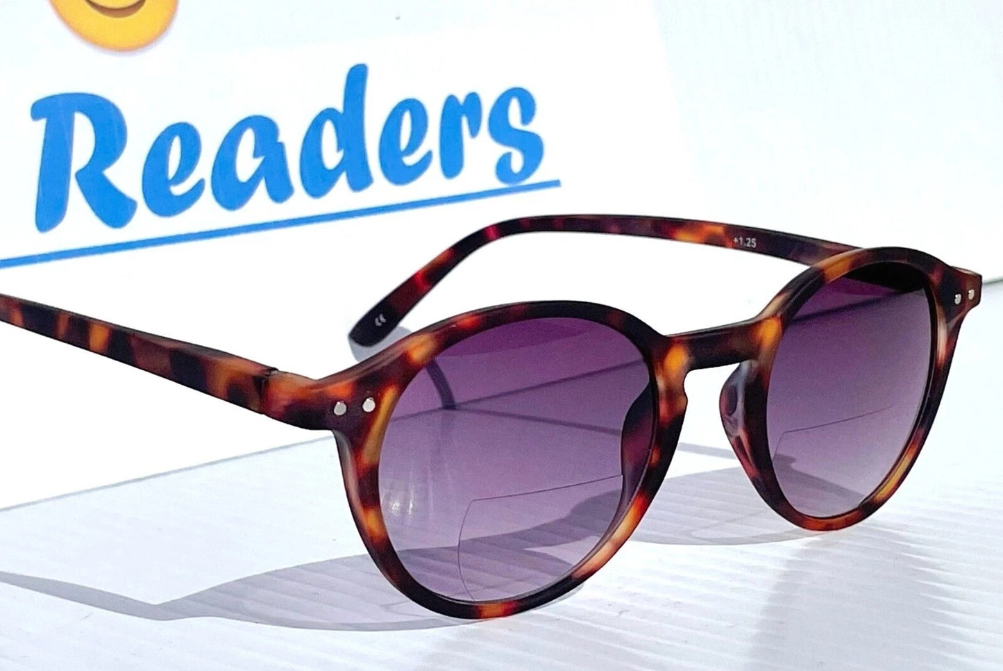 Gry Mattr DESIGNER SUN READERS CREATIVE Matte Tokyo Tortoise Bifocal Sunglass