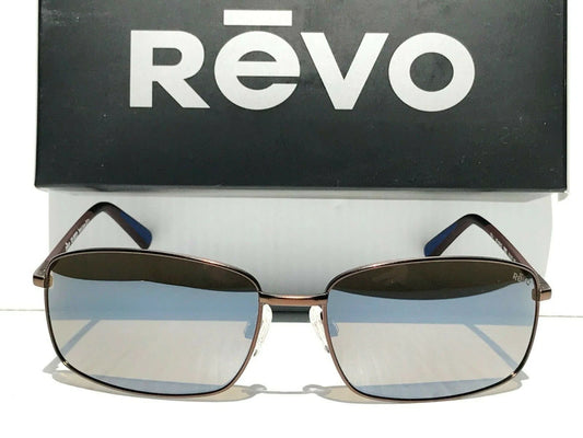 REVO TATE Brown Wire Alloy POLARIZED Brown Terra Lens Sunglass RE 1079 02 BR
