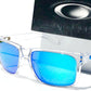 Oakley HOLBROOK XL in Clear Frame with POLARIZED PRIZM Sapphire Blue Lens Sunglass oo9417-07