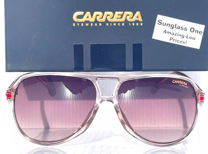 CARRERA Polished Nude Peach Frame Gradient Bronze Lens Sunglass 1045/S FWM