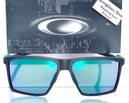 Oakley FUTURITY SUN Satin Black Frame PRIZM Jade Lens Sunglass 9482-02