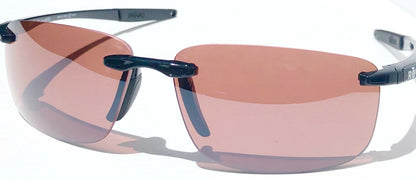 REVO DESCEND N Black POLARIZED Brown Golf Lens Sunglass RE 4059 01 GO