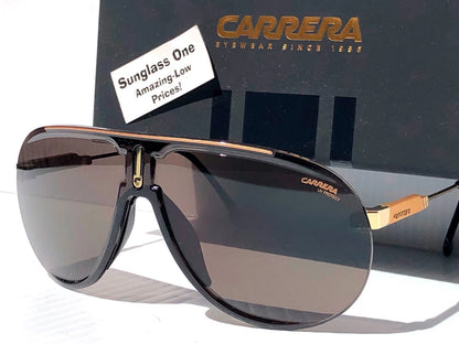 CARRERA SUPERCHAMPION Brown & Gold Frame Brown Lens Sunglass 2M22K