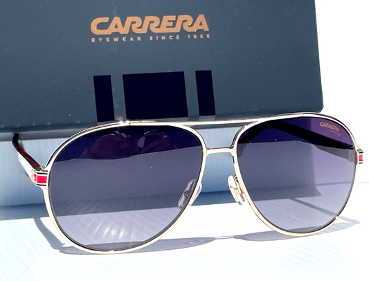 CARRERA Polished Gold Tortoise Frame Grey Lens Sunglass 1051/S 06J9O