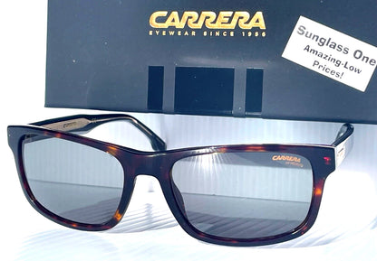 CARRERA Black Tortoise Frame UV Protective Grey Lens Sunglass 299/S 086QT