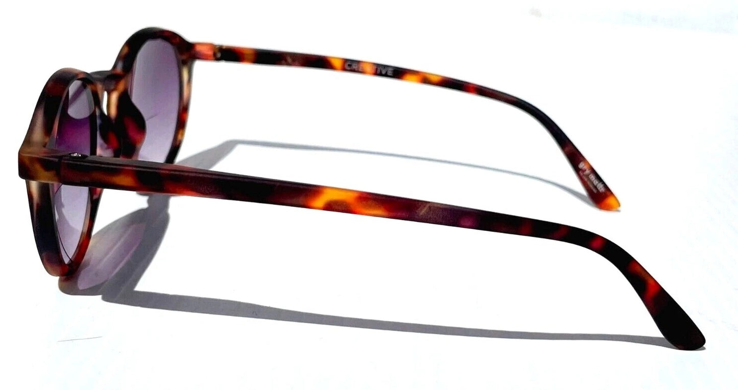 Gry Mattr DESIGNER SUN READERS CREATIVE Matte Tokyo Tortoise Bifocal Sunglass