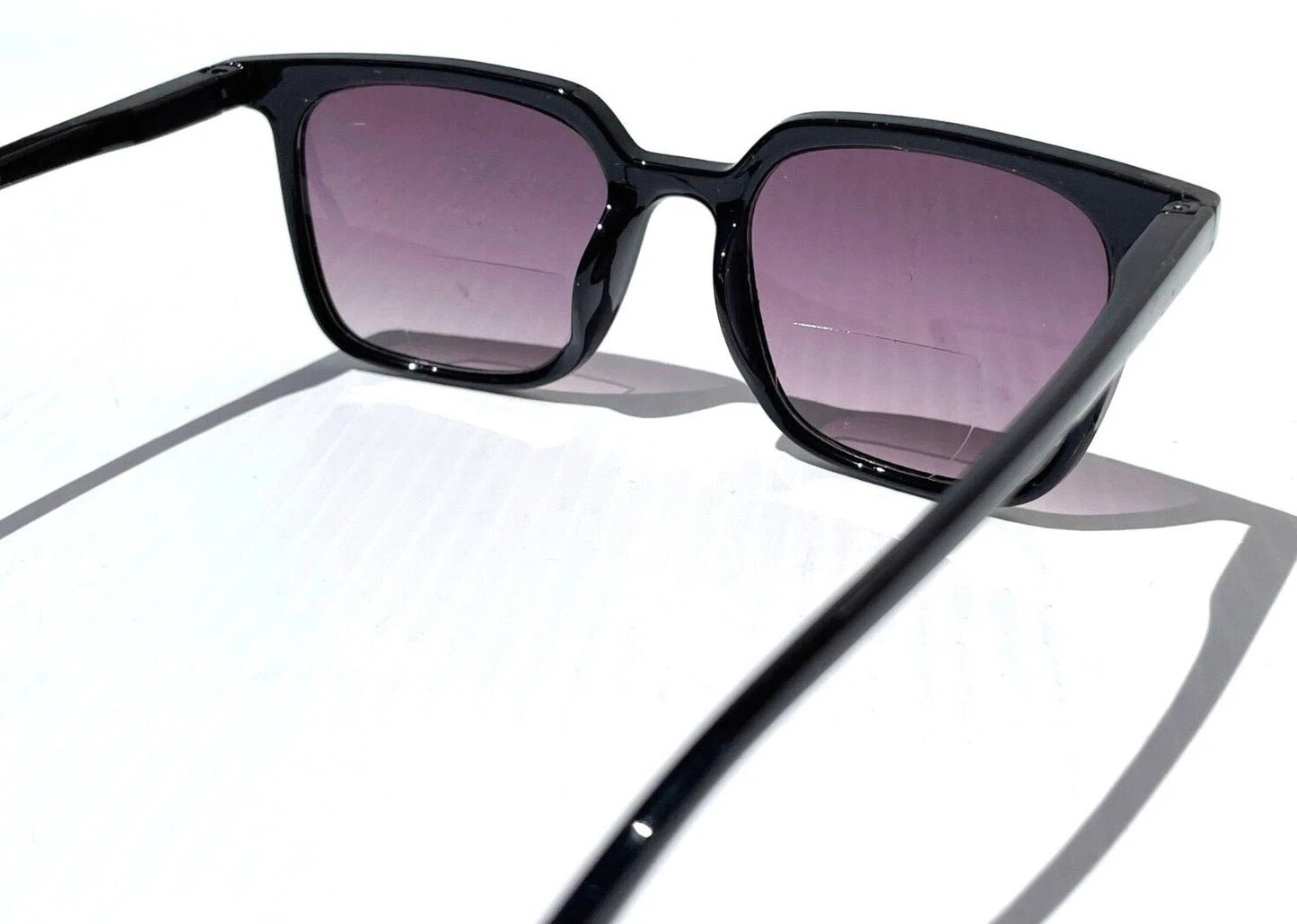 Gry Mattr DESIGNER SUN READERS CLEVER Shiny Black Bifocal Sunglass