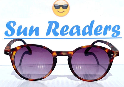 Gry Mattr DESIGNER SUN READERS CREATIVE Matte Tokyo Tortoise Bifocal Sunglass