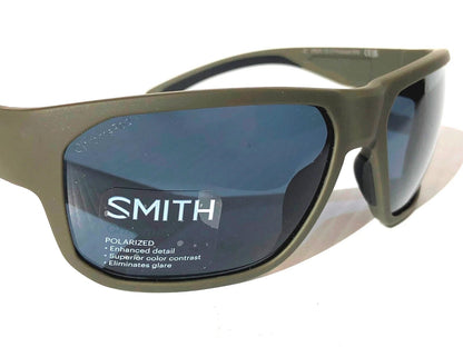 Smith Optics ARVO Matte Moss ChromaPop POLARIZED Black Lens Sunglass
