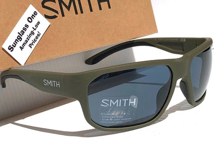 Smith Optics ARVO Matte Moss ChromaPop POLARIZED Black Lens Sunglass