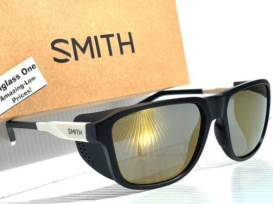 Smith Optics EMBARK North Face Black & White POLARIZED Gold Mirror Lens Sunglass TNF