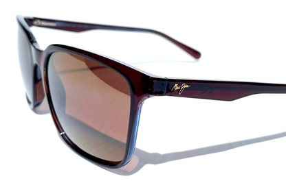 Maui Jim WILD COAST Rootbeer Frame POLARIZED Bronze GLASS Lens Sunglass H756-26C