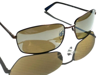 REVO TATE Brown Wire Alloy POLARIZED Brown Terra Lens Sunglass RE 1079 02 BR